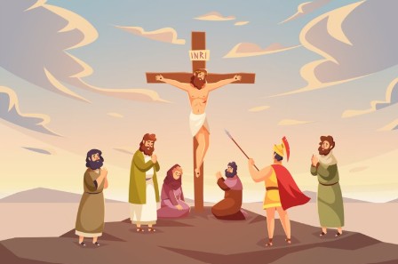 Jesus aan die kruis - vir kinders